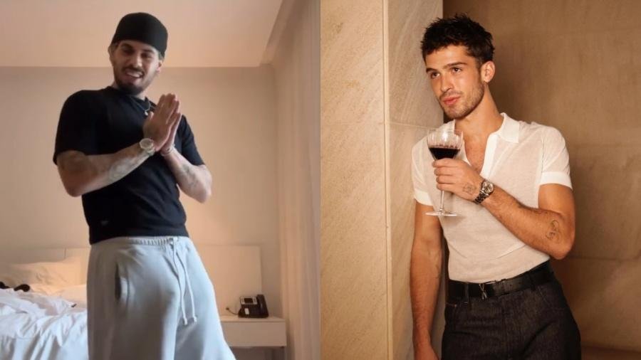 João Guilherme brinca com "volume" de Zé Felipe após vídeo inusitado nas redes 17 João Guilherme brinca com "volume" de Zé Felipe após vídeo inusitado nas redes - Foto: Instagram