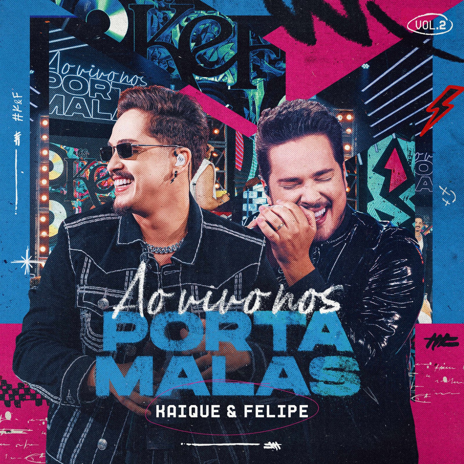 Ao lado de Clayton & Romário, Kaique & Felipe lançam o aguardado single “Cachaçada” 18 Kaique & Felipe - Ao Vivo nos Porta-Malas Vol.2 Lançamento: 28 de agosto de 2025