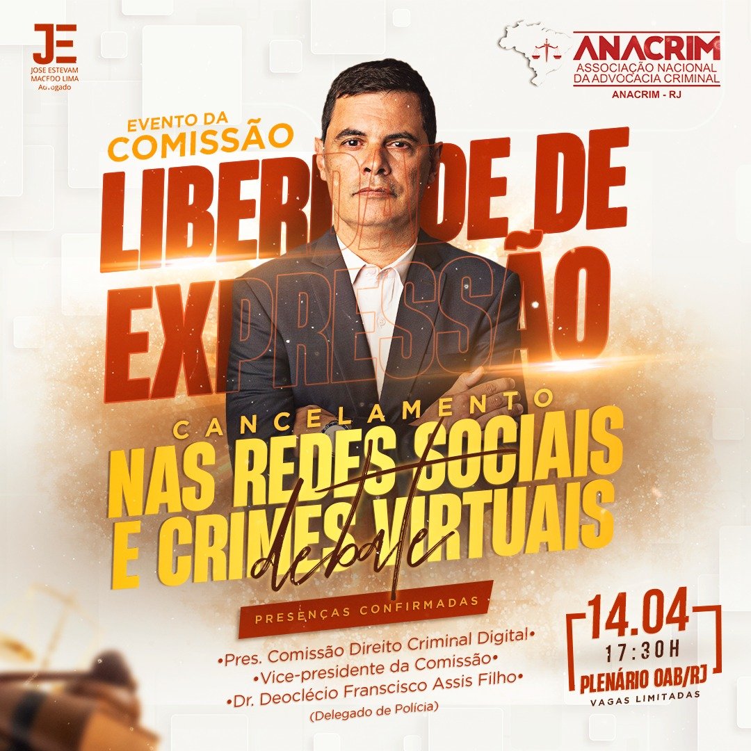 Advogado dos famosos, Dr. José Estevam promove debate sobre cancelamento e redes sociais 19 AD23F372 8BD2 42F2 98E9 A022C06798E5