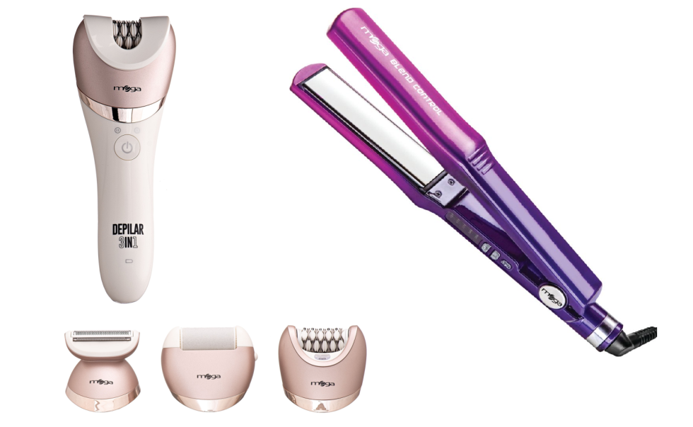 Depilador 3 em 1 e Blend Control