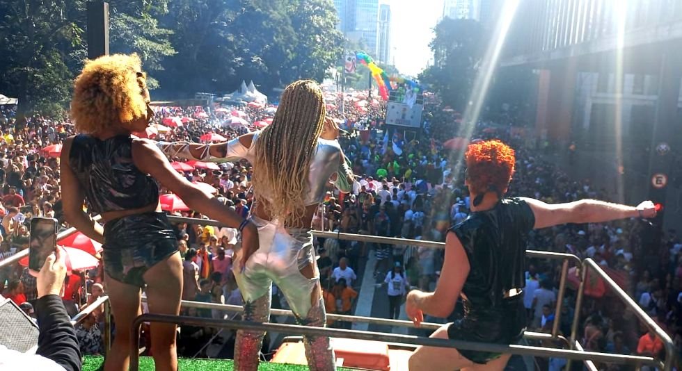 Cantora e compositora Aristella foi um dos destaques na 27ª Parada do Orgulho LGBT+ de SP 20 Aristella - Credito da Foto: Divulgação