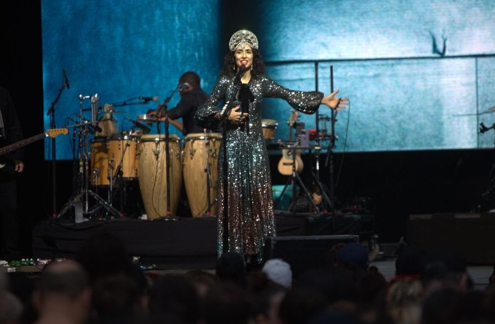 Marisa Monte encanta fãs com show no Brasil Summerfest no Central Park em NY