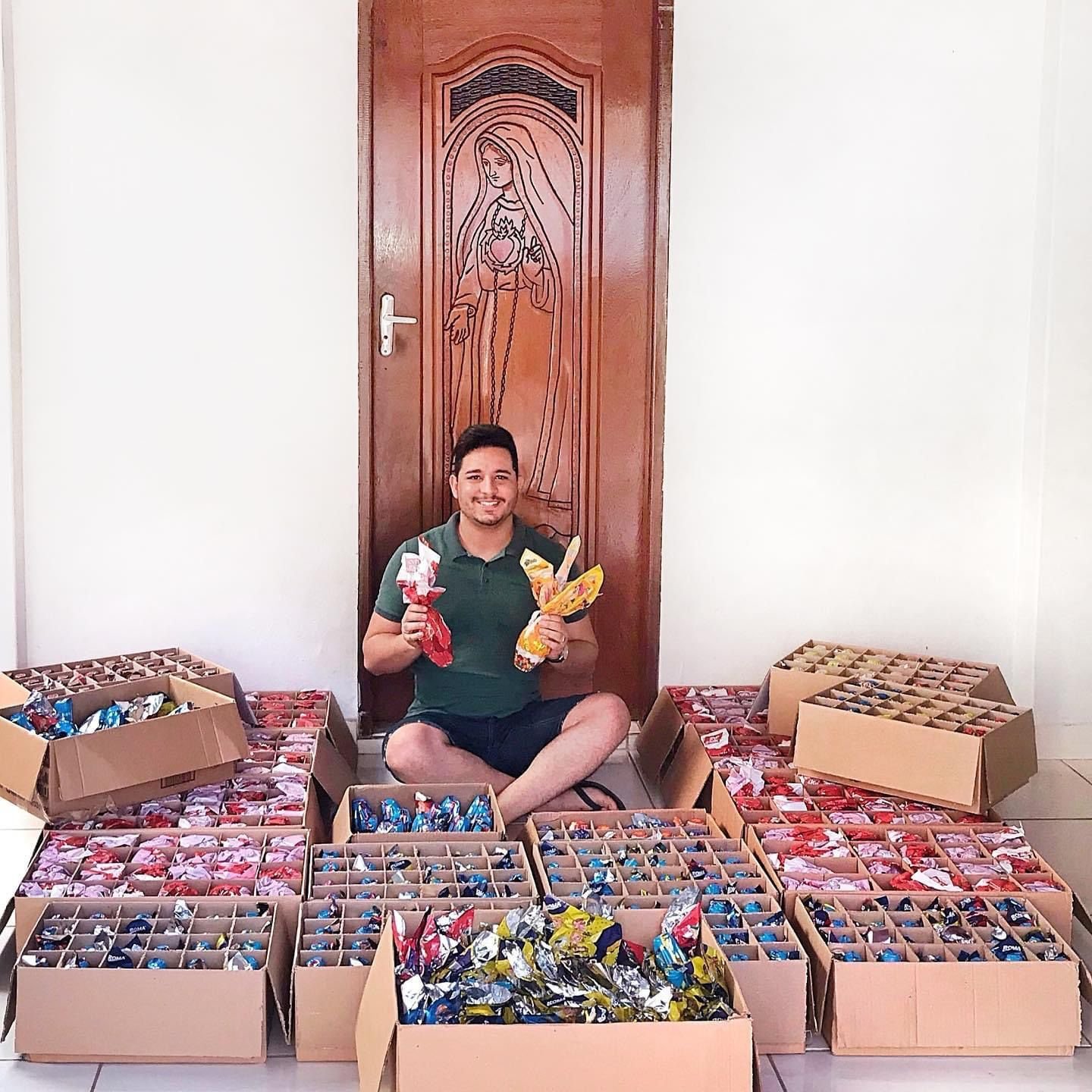 Do Mato Grosso para o Mundo: O Psicólogo José Filho vem ganhando seguidores de todo país 18 Psicólogo José Filho realiza ação social na páscoa