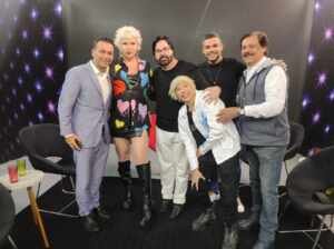 Romagaga, Carlinhos e Caique Aguiar participam do Programa Em Revista