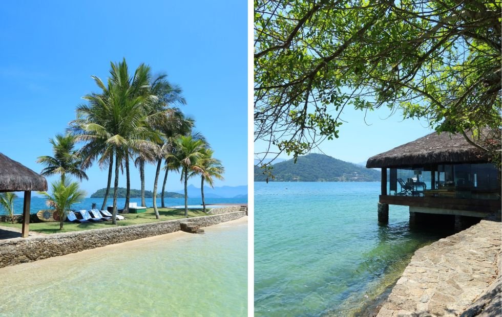 Ilha paradisíaca em Angra dos Reis - Crédito das Fotos: João Victor / Divulgação