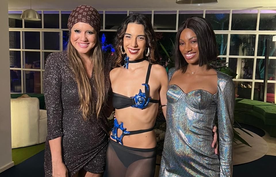Tina Calamba rouba a cena em evento na capital paulistana