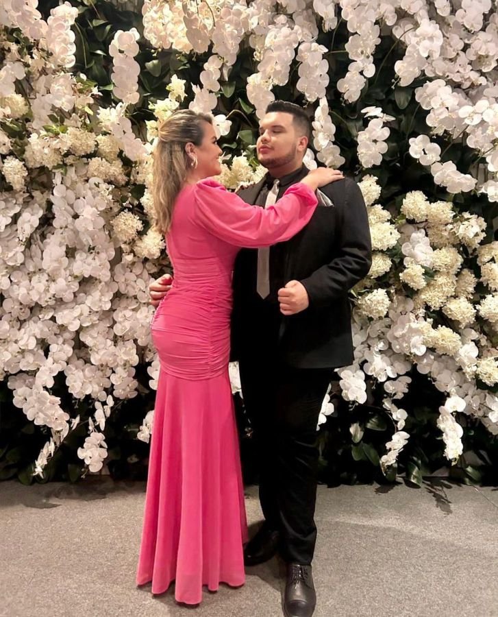Influencer Heitor Ximenes prestigiou o casamento do grande Cantor e amigo Thiago Costa em Belem do Pará 23 Sheyla Varejão e Heitor Ximenes - Foto: Divulgação