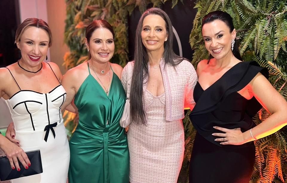 Carla Vilhena na inauguração da Clínica - Foto: Divulgação