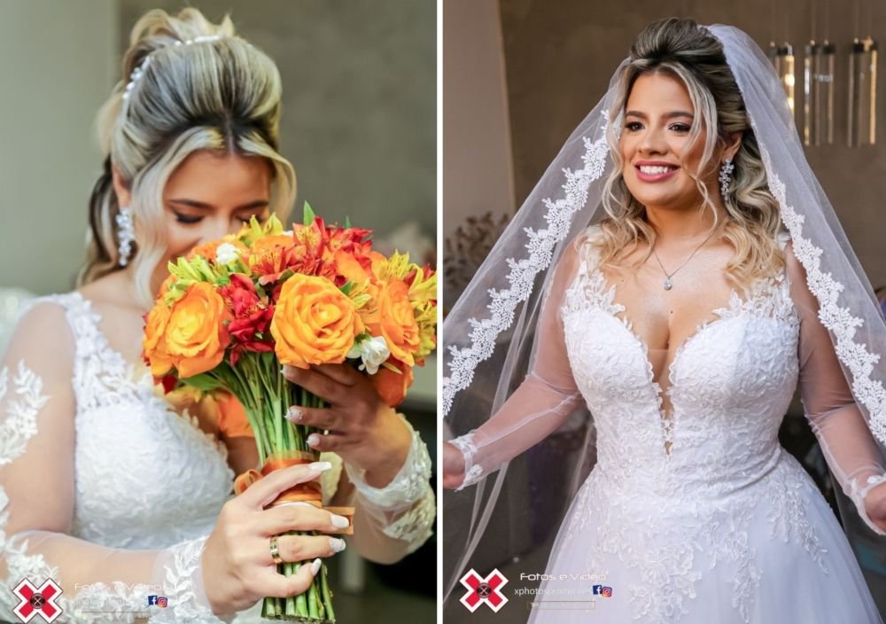 A noiva Patrícia Fernandes Escada - Crédito da Foto: Xphotos Produções