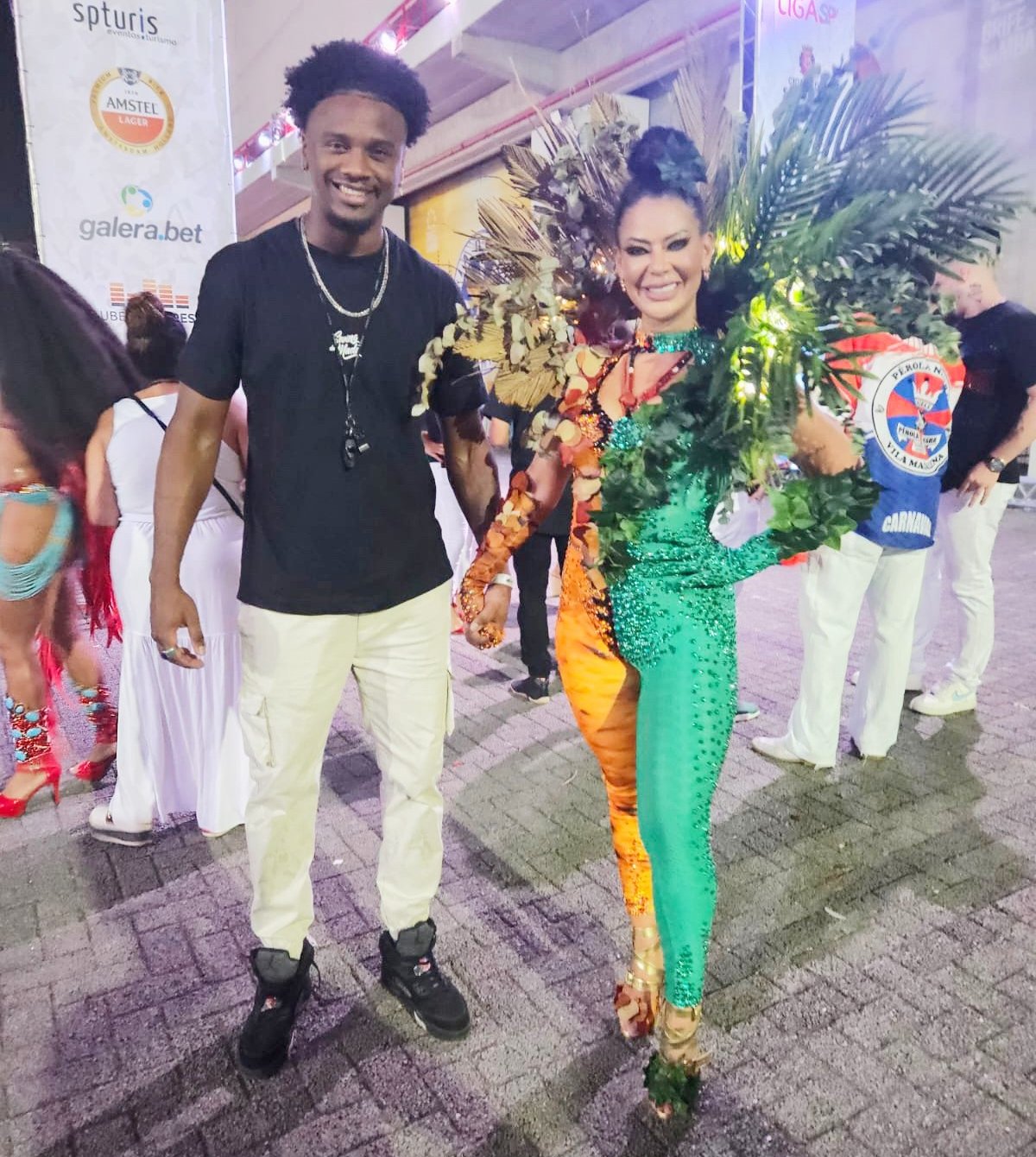 Ana Itikawa e Mestre Neninho