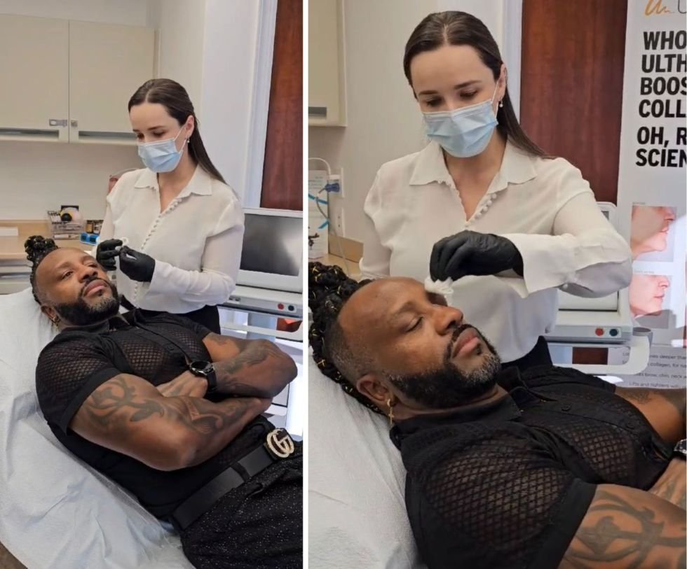 De férias em NY, Claudinho do Negritude Júnior, comemora Sucesso da Música Aliança e se rende ao Botox 19 Dra. Erika Angelino e Claudinho - Credito da Foto Dany Carme / Divulgação