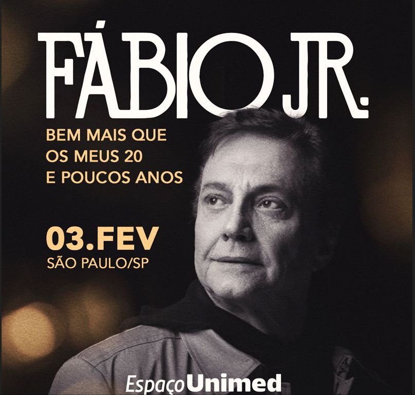 Fábio Jr confirma show comemorativo de seus 70 anos no Espaço Unimed 17 unnamed