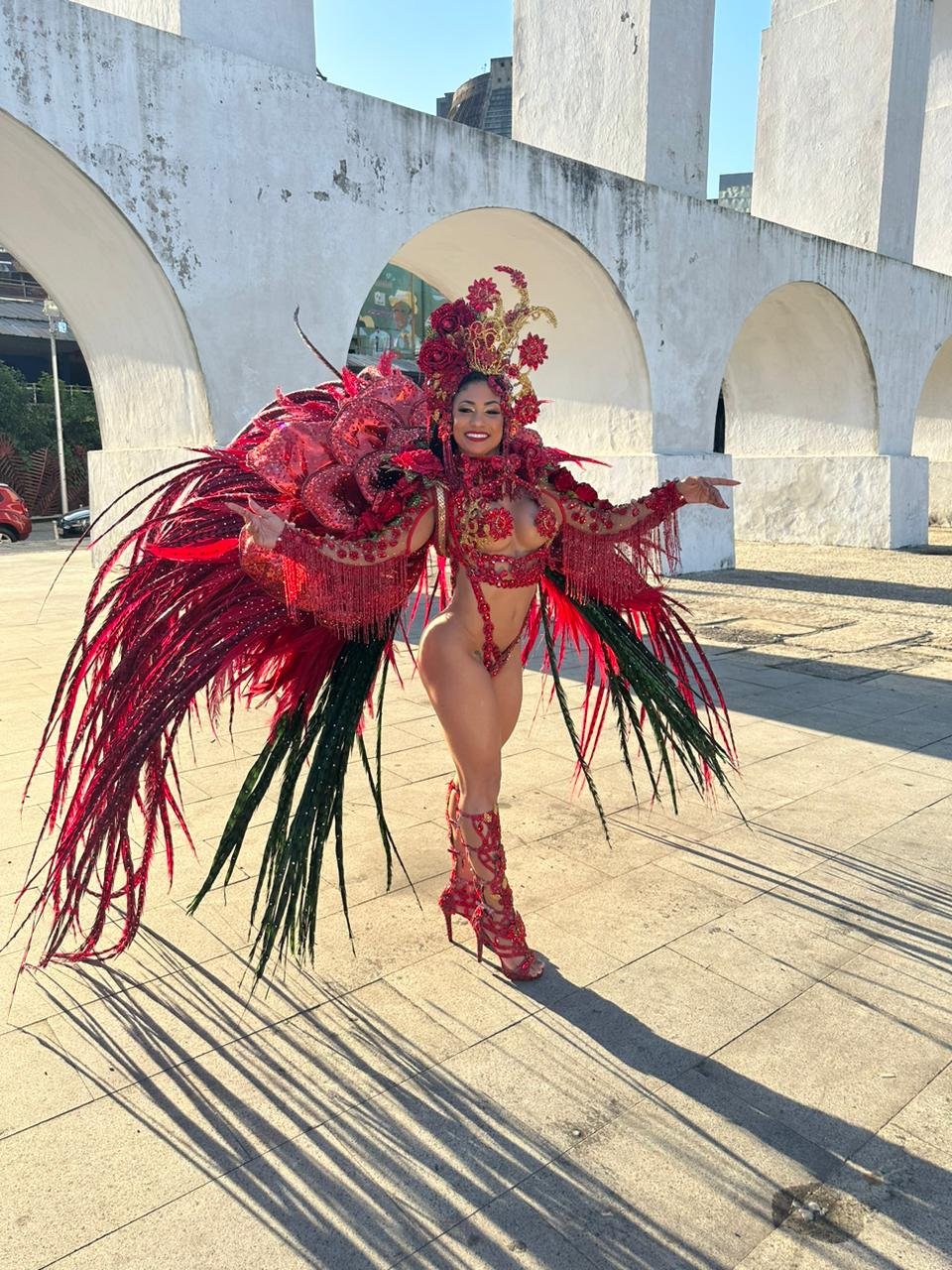 Carol Padilha, a Segunda-Princesa da Corte do Carnaval Carioca 19 IMG 20240102 WA0131