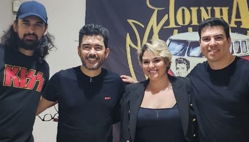 Ciliane Major prestigia memorável show da banda Liga Joe em Brasília Ciliane Major prestigia memorável show da banda Liga Joe em Brasília