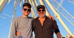 Leo Reis curte Coachella, no deserto da Califórnia
