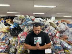 Marco Marconi do Boleiros Tips arrecada 5 toneladas de alimentos para o Rio Grande do Sul