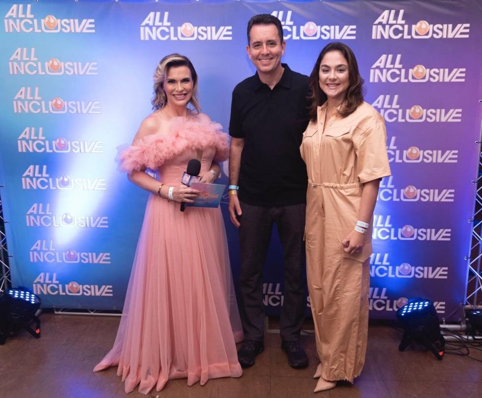 Dani Stolai apresentadora do All Inclusive, compartilha segredos para entrevistas memoráveis com artistas 20 Programa All Inclusive - Crédito da Foto: Acervo Pessoal