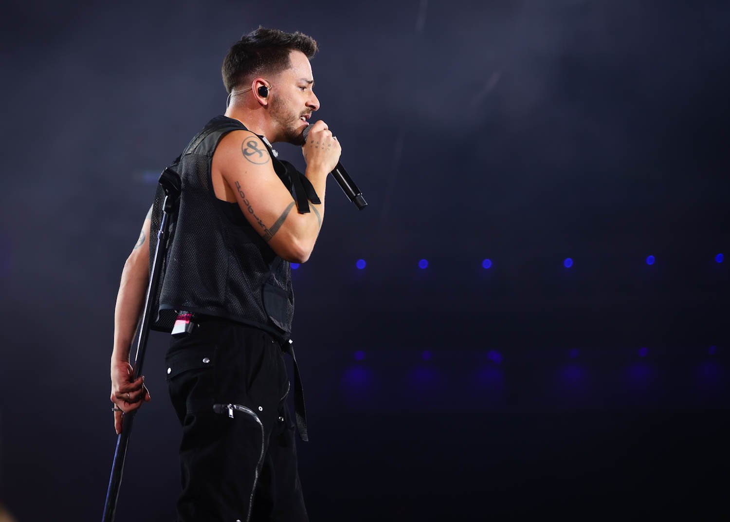Junior Lima faz apresentação solo e arrasa na coreografia no Festival Salve O Sul 21 Foto: Brazil News