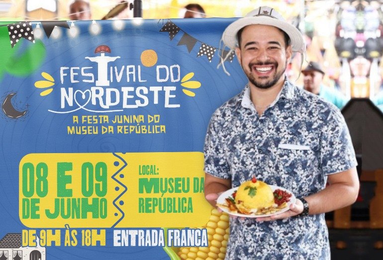 Festival do Nordeste leva forró pé de serra e comidas típicas para o Museu da República Festival do Nordeste leva forró pé de serra e comidas típicas para o Museu da República