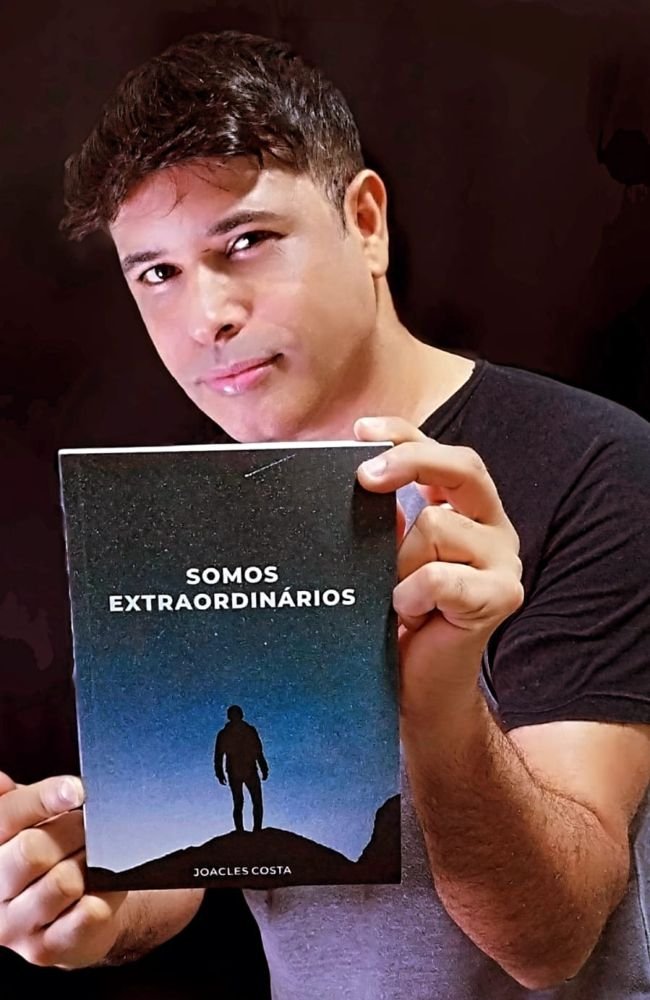 Jornalista e Professor Joacles Costa Publica Livro "Somos Extraordinários" 17 Joacles Costa - Crédito da Foto: Acervo Pessoal