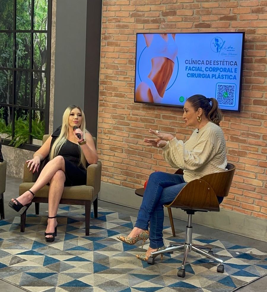 Priscila Sabino e Sônia Abrão no Programa 'A Tarde é sua' - Foto: Divulgação