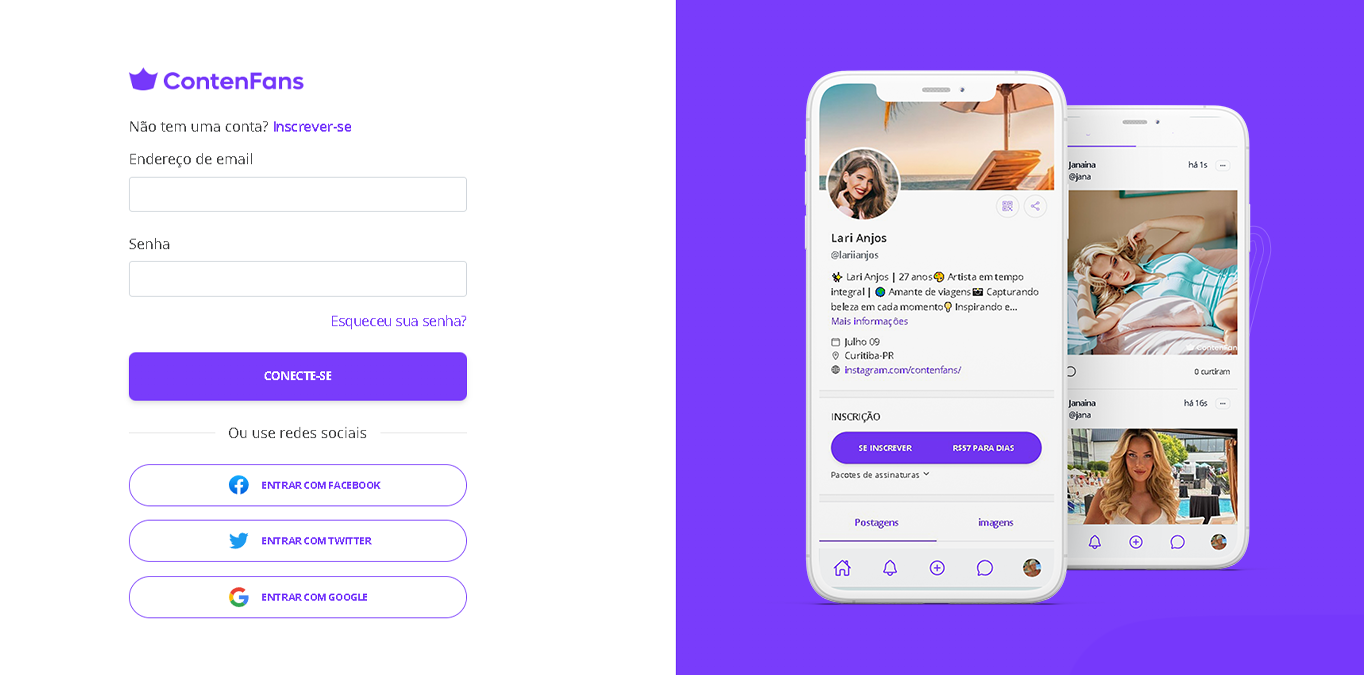 ContenFans: A Nova Alternativa Brasileira ao OnlyFans 18 002 contenfans registro login cadastrar