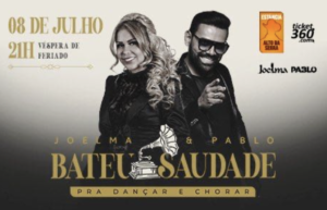 Pablo e Joelma se apresentam juntos no Estância Alto da Serra