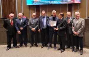 Claudio Mazzaferro recebe menção honrosa em evento da Câmara Municipal de São Bernardo do Campo