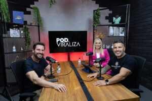 Rafael Pessina no PodViraliza de Nathalia Zalaf e Dennis Ayres