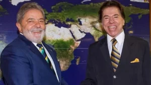 Lula, ministros e outras autoridades se despedem do apresentador