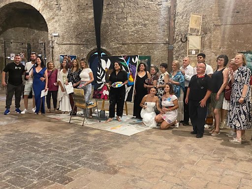Itamar Xavier de Camargo, Artista Plástico de Presidente Prudente, Expõe Obras na Itália