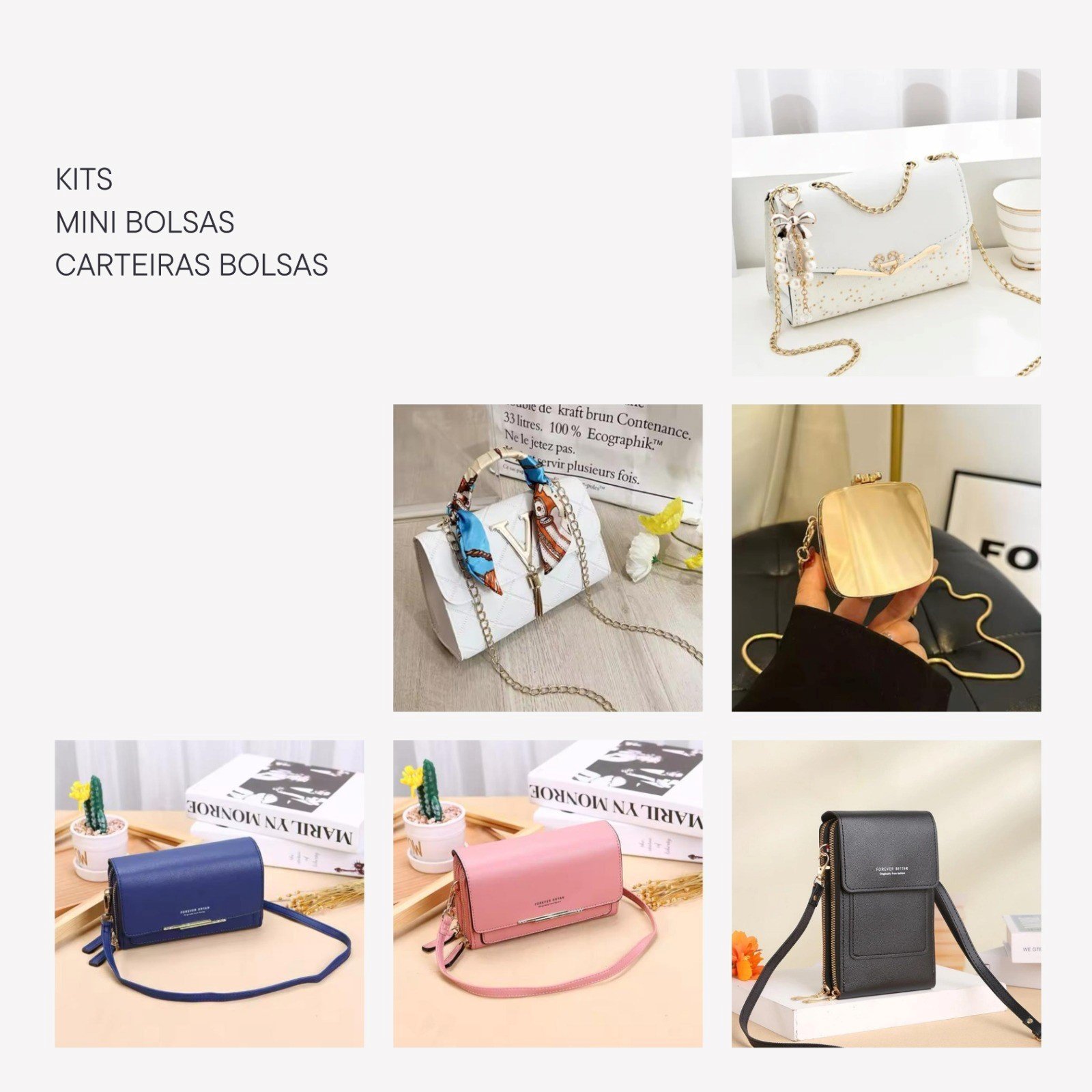 Bolsas estilosas da Kit Presentes: Elegância e funcionalidade para todas as ocasiões 18 2 32