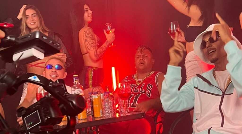 O funkeiro Delux grava clipe em Lisboa