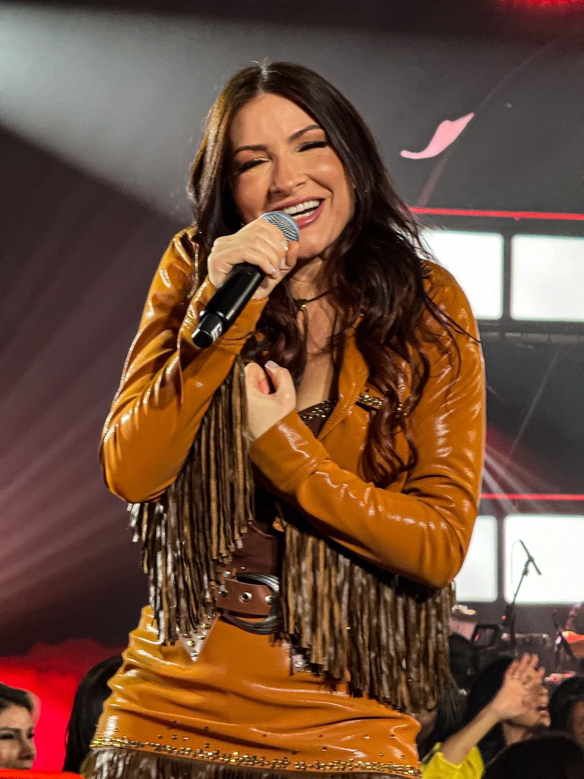 Lucylla e Lucyana gravam DVD em São Paulo
