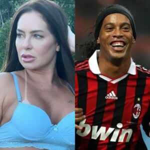 Influencer revela affair com Ronaldinho Gaúcho e propõe gravar conteúdo adulto com jogador