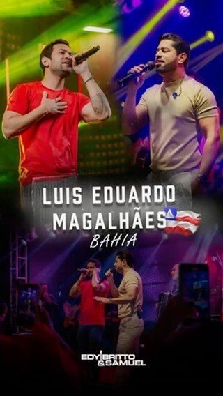 Edy Britto e Samuel Deslumbram Luiz Eduardo Magalhães-BA: Uma festa particular 17 2 2