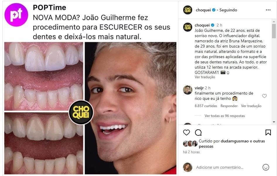 João Guilherme realiza procedimento para ‘escurecer os dentes’ 17 IMG 0006