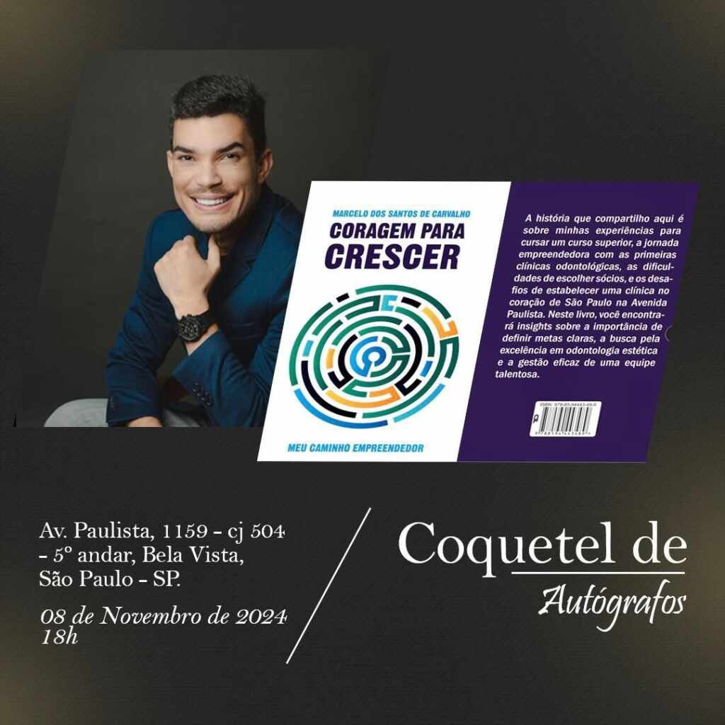 Empresário Marcelo de Carvalho lança livro ‘Coragem para Crescer’ e compartilha suas estratégias de liderança e sucesso Empresário Marcelo de Carvalho lança livro ‘Coragem para Crescer’ e compartilha suas estratégias de liderança e sucesso