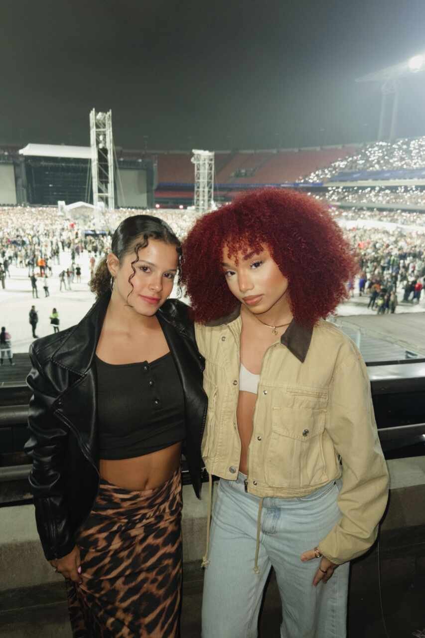 Dayane Delatori organiza camarote VIP no show de Bruno Mars