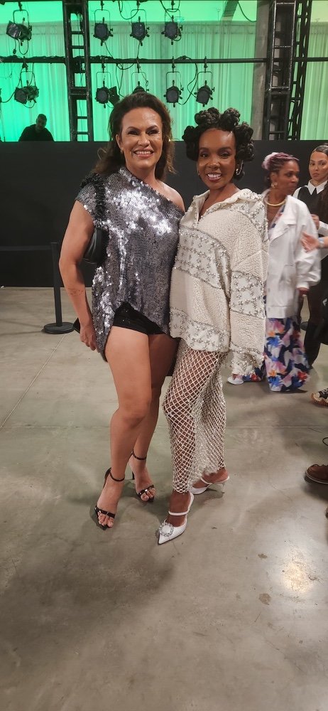 Paula Ferreira, influenciadora e youtuber trans faz sua estreia no São Paulo Fashion Week 21 Foto: Acervo Pessoal