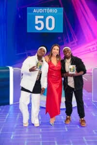 Patricia Abravanel se diverte com Pepê e Neném no “Programa Silvio Santos” deste domingo