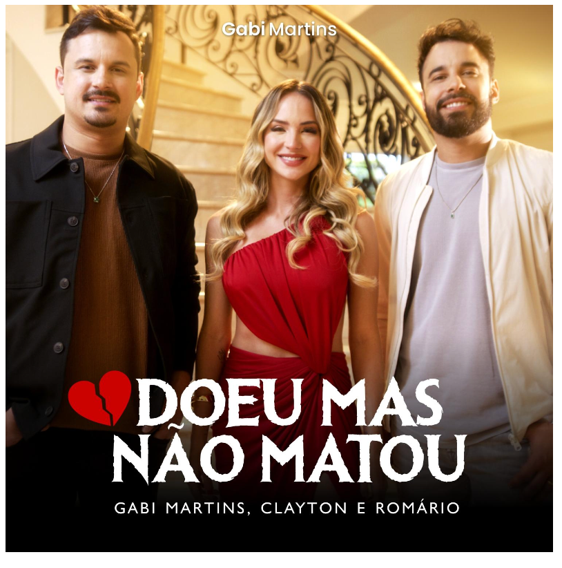 “Sou a prova viva que ninguém morre de amor”: Gabi Martins lança single com Clayton & Romário