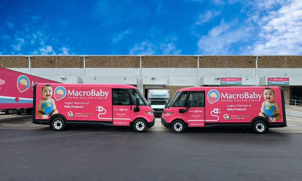 MacroBaby inova e adota frota sustentável 