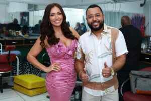 Karinah e Dudu Nobre brilham em show na feijoada da Mangueira com dança e samba de raiz