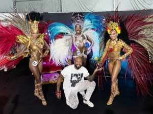  Daniel Zarmanno assina fantasia de Thuane Werneck, rainha do carnaval carioca 2025