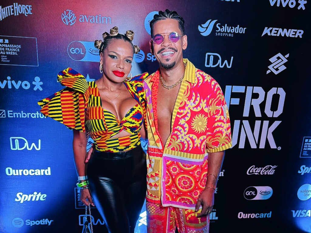 Quitéria Chagas brilha no Festival Afropunk Bahia com look assinado pelos Meninos Rei