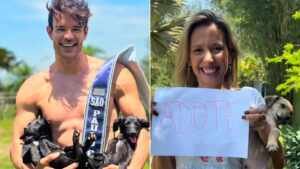 Luisa Mell anuncia evento de doação com modelos sem camisa: ‘Belo reforço’