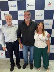 Alexandre Frota visita a Faculdade Unimais Novos Projetos no Horizonte