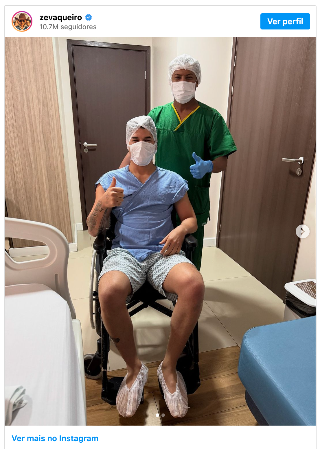 Zé Vaqueiro passa por cirurgia: ‘Entrar na faca’ 17 Captura de Tela 2024 12 03 as 00.29.12