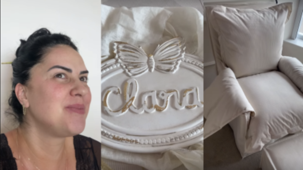 Graciele Lacerda mostra móveis do quarto de filha com Zezé Di Camargo Graciele Lacerda mostra móveis do quarto de filha com Zezé Di Camargo